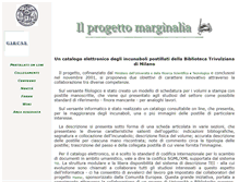 Tablet Screenshot of marginalia.it
